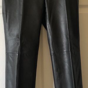 Beautiful Black Leather Pants
